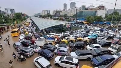 Gurugram offices asked to work from home amid rain, waterlogging