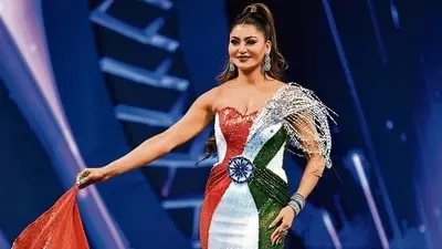 Urvashi Rautela faces backlash for Tiranga gown at pageant