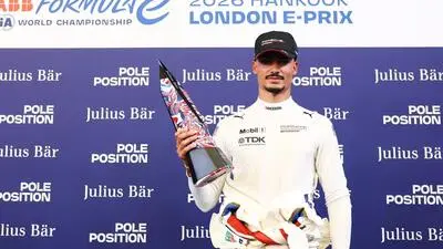 Porsche's Wehrlein wins second Formula E world title in London finale