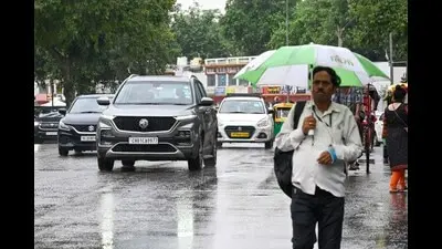 Delhi gets 227mm August rain; humidity spike pushes heat index to 46°C