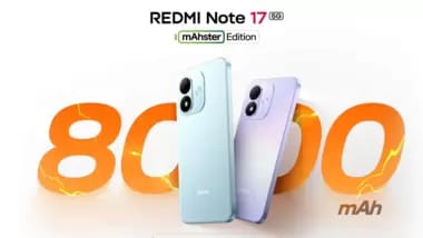 Redmi Note 17 launched in India at Rs 27,999