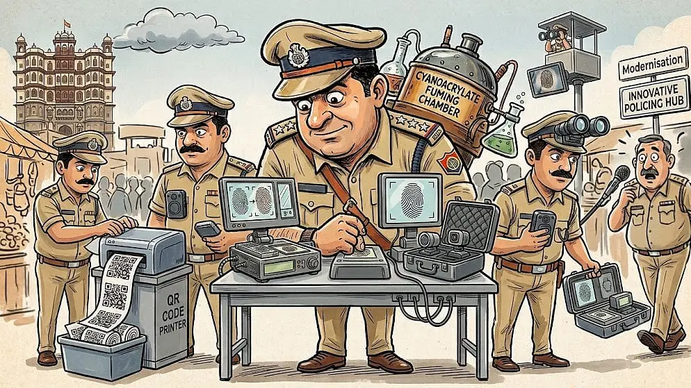 Indore police get fingerprint kits, body cameras in tech upgrade