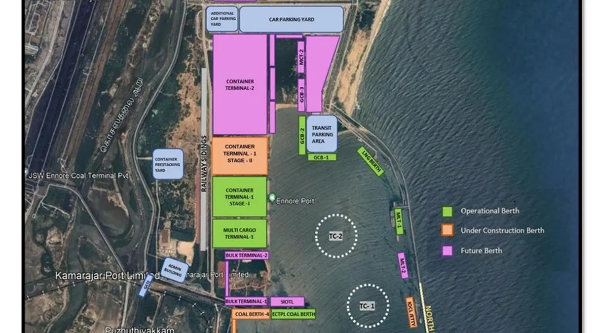 Kamarajar Port floats Rs 4,288-crore tender for second container terminal
