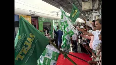 IRCTC launches India's first privately branded train, Sprite Tejas Express