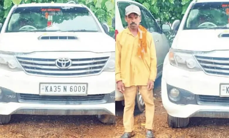 Karnataka sanitation worker drives Fortuner to sweep streets