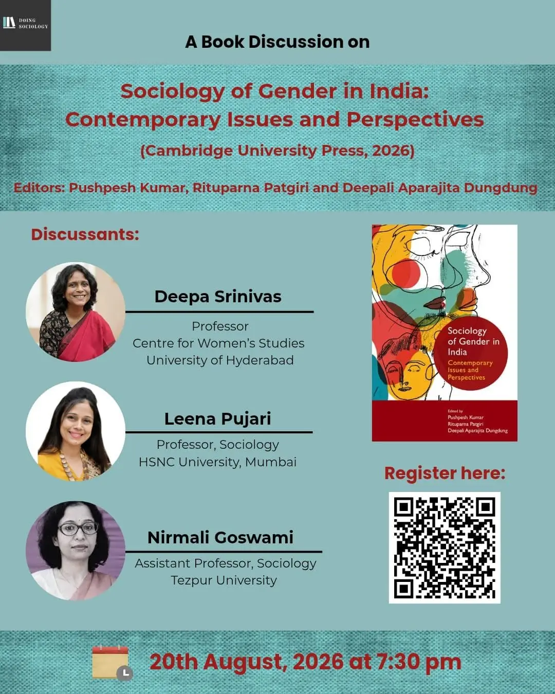 Book on gender sociology in India discussed
