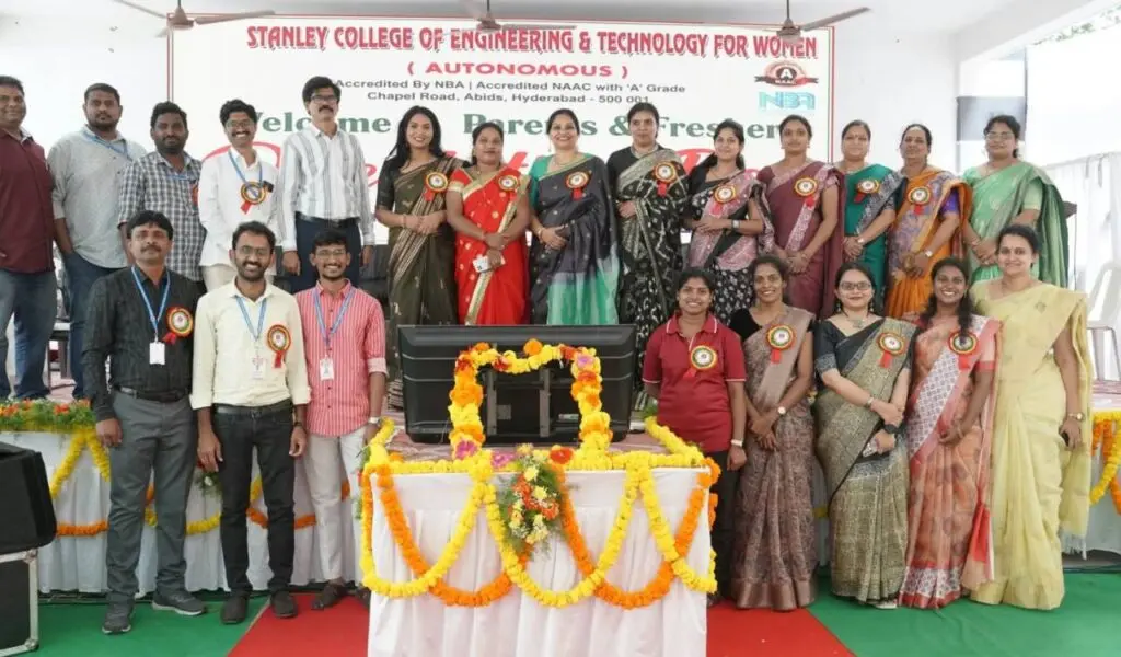 Stanley College orients first-year engineering students in Hyderabad