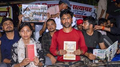 Jharkhand Job Seekers Form Delegation as Exam Protests Continue