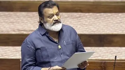 Minister Suresh Gopi jokes income from store openings has dried up