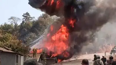 Nine houses torched in Manipur; five burned earlier
