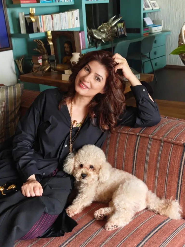Twinkle Khanna says pet dog Mr Jeeves stole her sock for packing