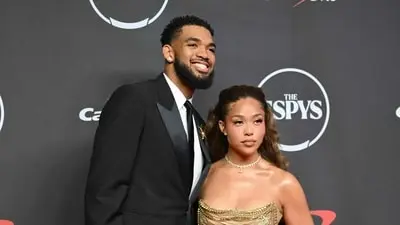 Knicks star Karl-Anthony Towns marries model Jordyn Woods in Malibu