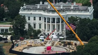 US appeals court halts Trump White House ballroom plan