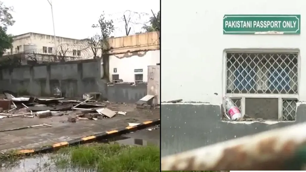 India removes unauthorised structures near Pakistan High Commission