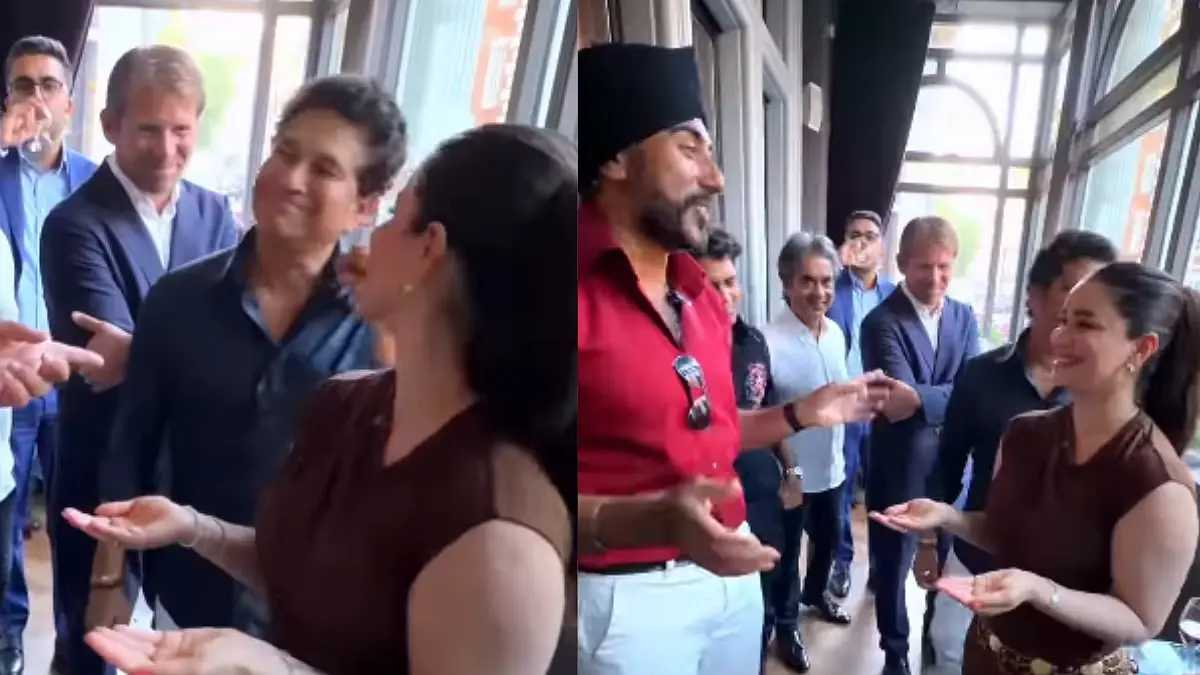 Sara Tendulkar, Sachin left stunned by magician's card tricks in viral video