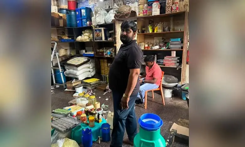 30 kg adulterated Kalakhand seized in Hyderabad raid