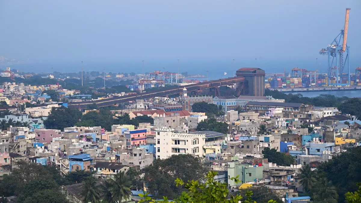 Black dust chokes lives in Visakhapatnam's One Town area