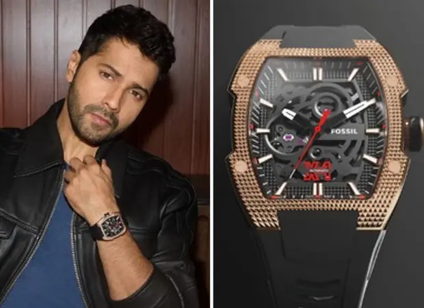 Varun Dhawan fronts Fossil Machine X-1 watch collection at Rs 40,995