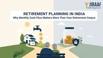 Monthly cash flow beats big corpus in retirement planning