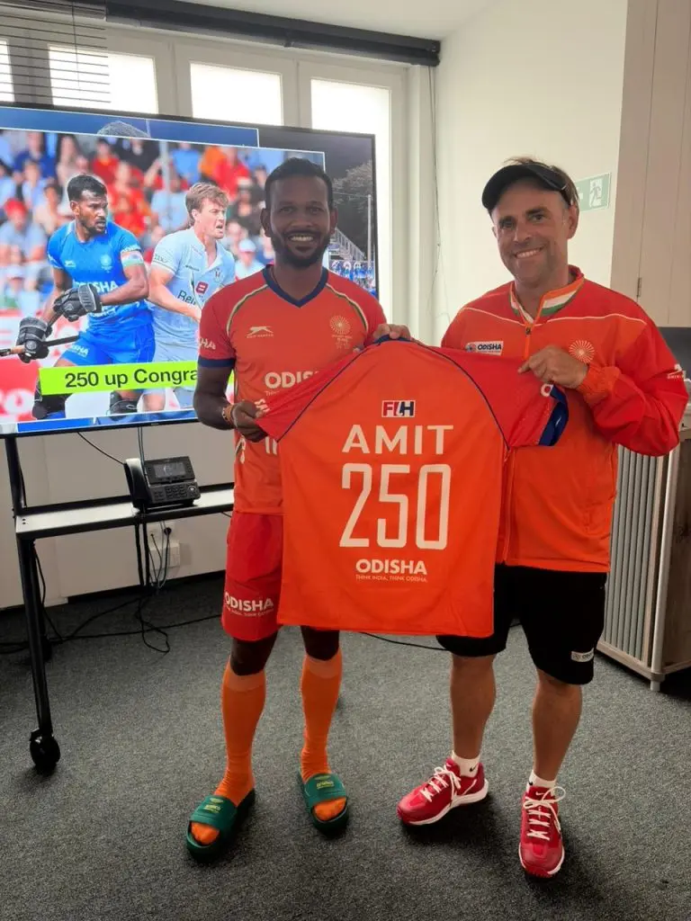 Amit Rohidas, Rajinder Singh hit caps milestones at Hockey World Cup