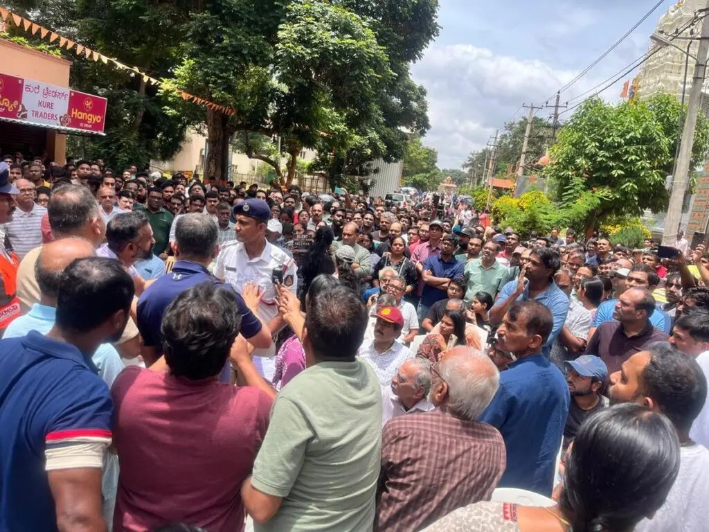 Bengaluru woman's road death sparks protest over pothole-ridden streets