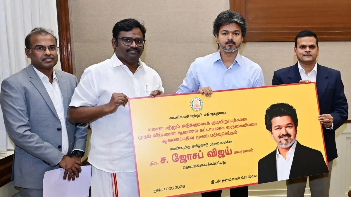 Tamil Nadu makes first-sale plot and flat registration fully online