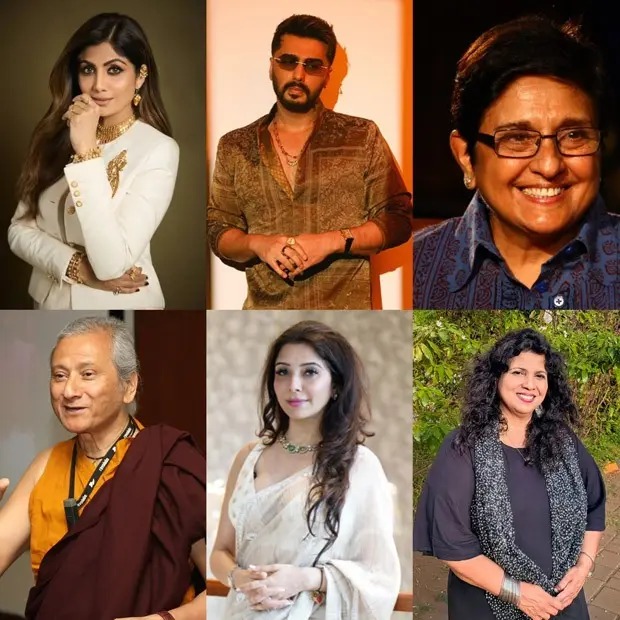 Shilpa Shetty, Arjun Kapoor join Kiran Bedi at Bengaluru happiness summit