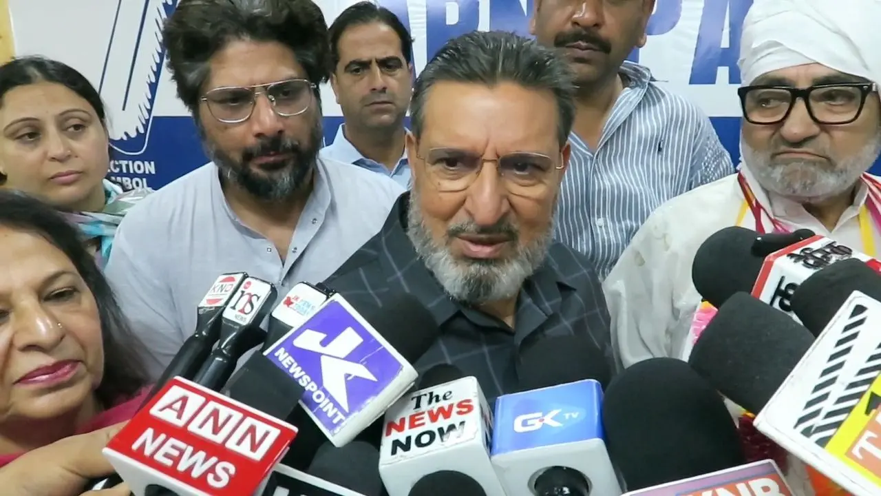 Altaf Bukhari slams 6.83% power tariff hike in J&K