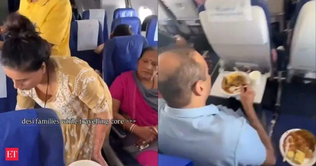 Video of family eating homemade food on IndiGo flight sparks debate
