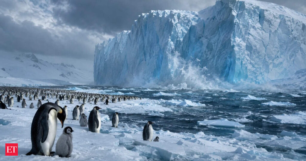 Iceberg linked to 69% fall in emperor penguin chick survival
