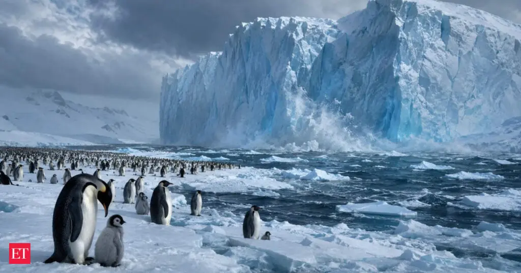 Iceberg linked to 69% fall in emperor penguin chick survival