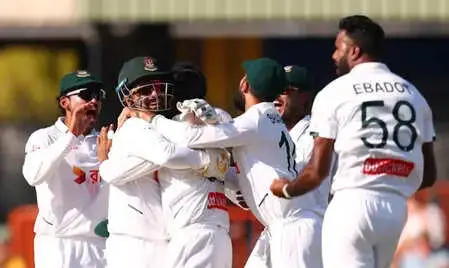 Bangladesh beat Australia in Darwin for first Test win on Australian soil