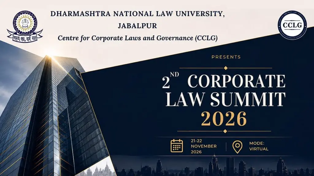 DNLU invites abstracts for 2nd Corporate Law Summit 2026