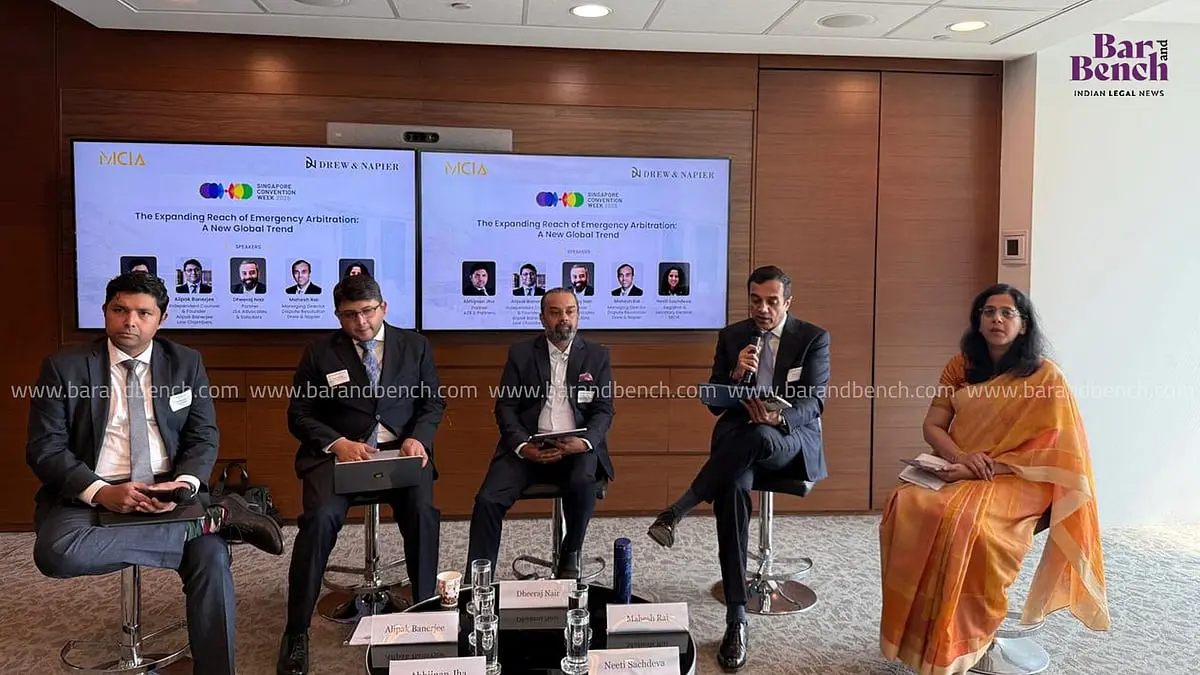 Lawyers still prefer Indian courts for urgent relief despite emergency arbitration