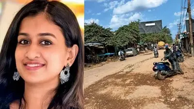 Woman dies in Bengaluru road mishap; residents blame potholes