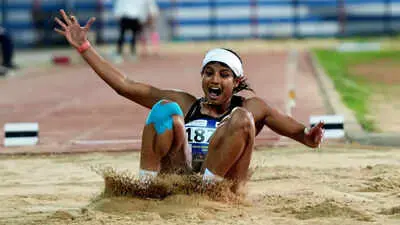 Ancy Sojan breaks 22-year-old national long jump record, eyes Asiad gold