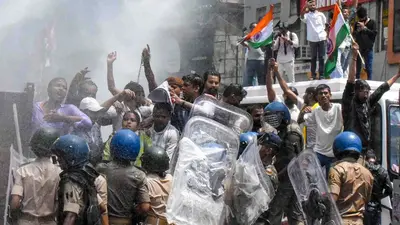 Bihar students clash with police during BPSC exam protest