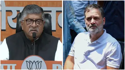 BJP slams Rahul Gandhi over police station protest as FIR filed