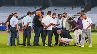 Brazil officials inspect Kolkata stadium ahead of India football match