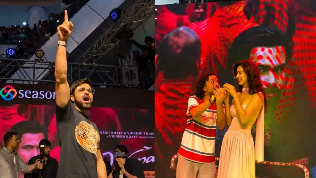 Emraan Hashmi, Disha Patani mobbed at Awarapan 2 promotions in Pune