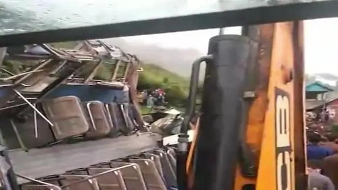 7 killed, 11 injured as bus plunges off road in Himachal's Chamba