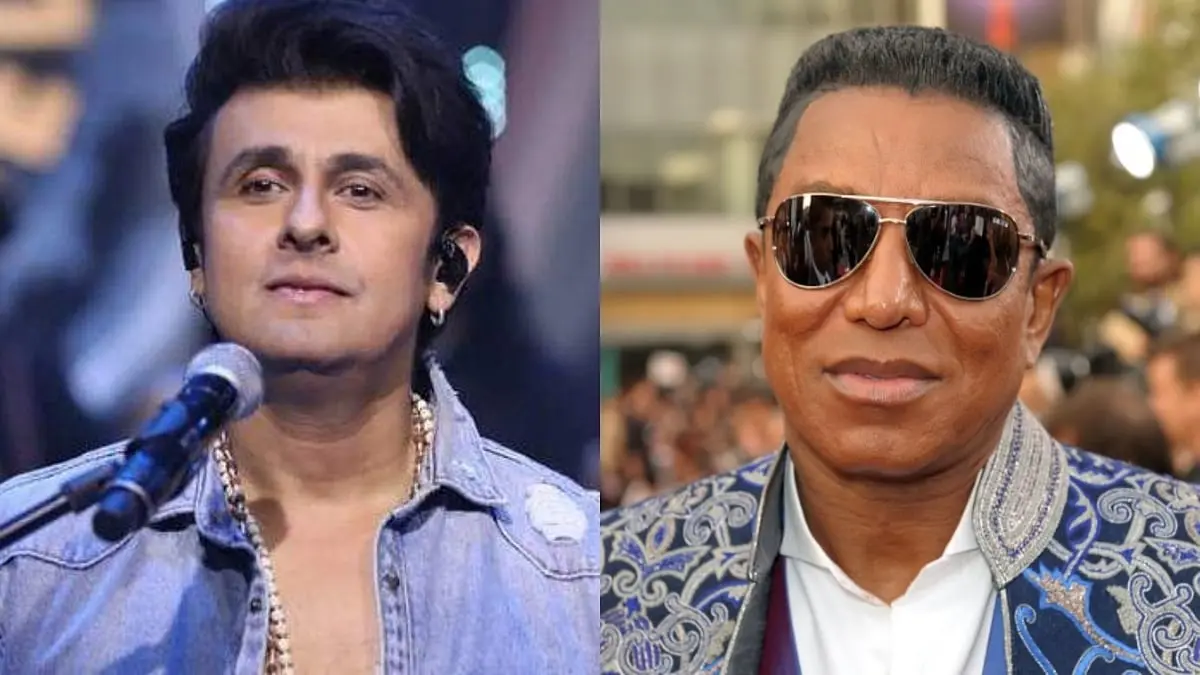 Sonu Nigam performed with Jermaine Jackson at IIFA