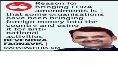 FCRA bill: Govt hints at JPC, opposition wants withdrawal