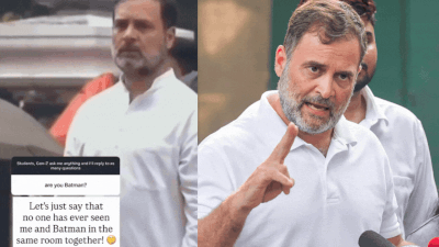 Rahul Gandhi joins Batman meme during Gen Z Instagram session