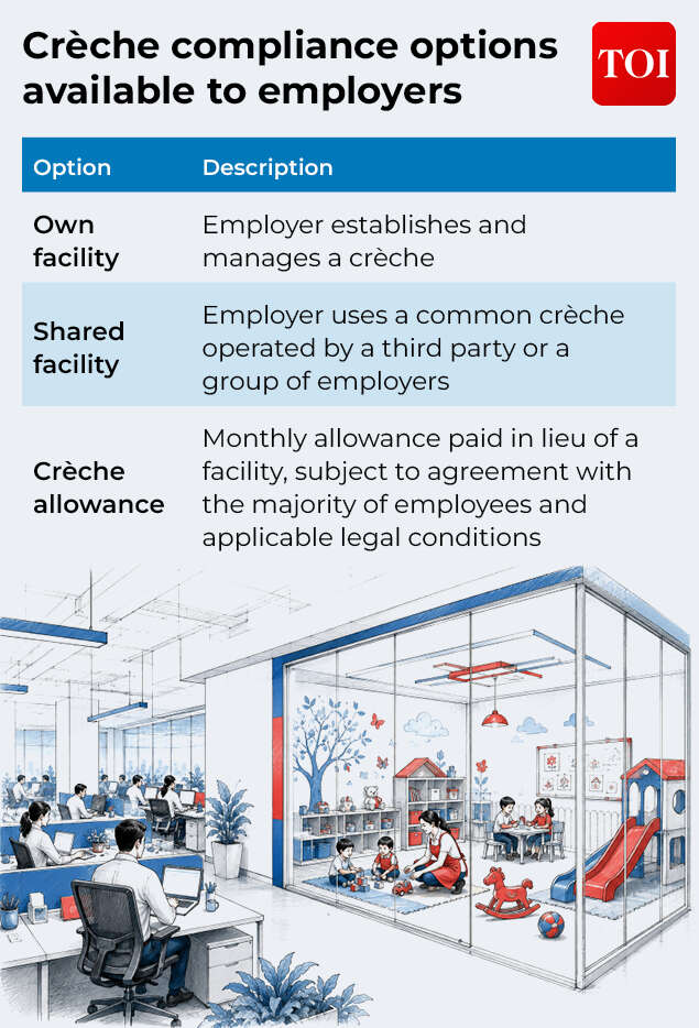 Labour Codes Set Crèche Access Rules for Employers and Parents