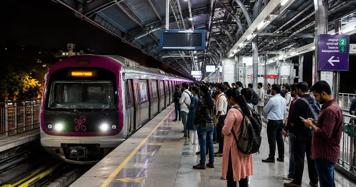 Namma Metro shut Cubbon Park, Central College stations for safety during Habba