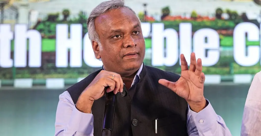 Adani is just a contractor for Karnataka, says Priyank Kharge