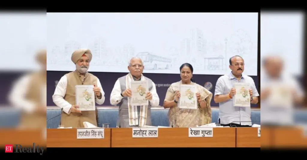 Delhi Master Plan 2047 unveiled with 40 lakh affordable homes