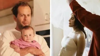 Bruce Willis attends daughter Tallulah's wedding amid dementia battle