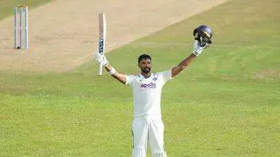 Devdutt Padikkal hits maiden Test century on India's Independence Day